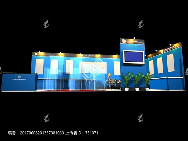 展覽展示模型下載