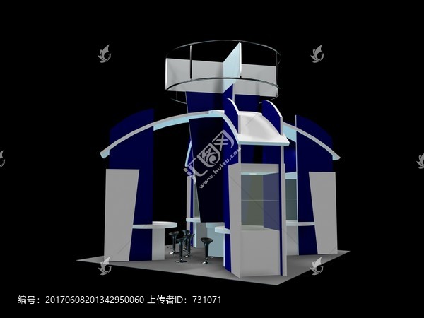 展覽展示模型下載