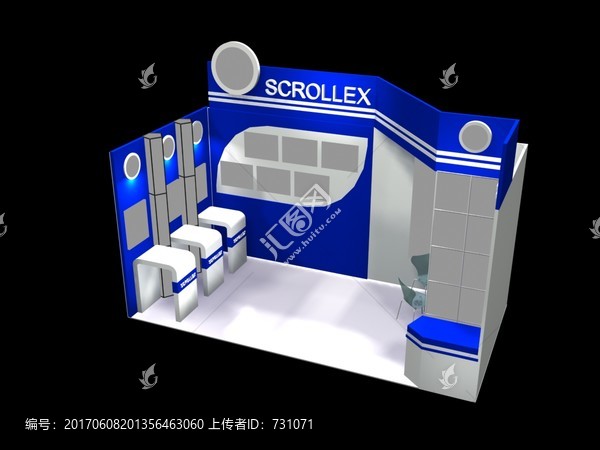 展覽展示模型下載