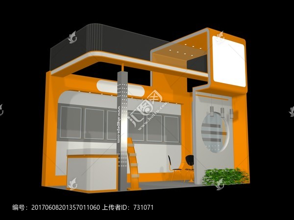 展覽展示模型下載