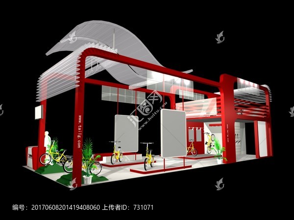 展覽展示模型下載