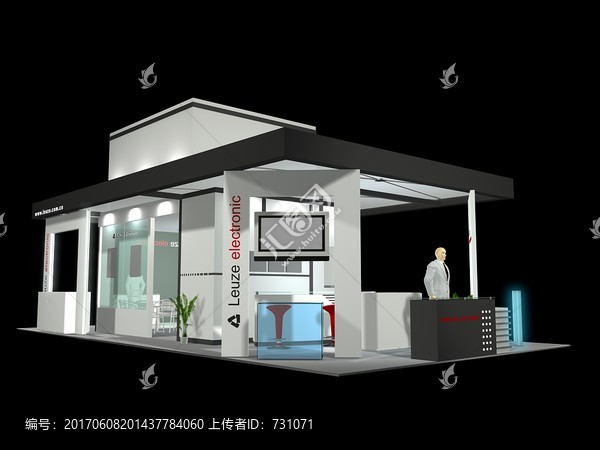 展覽展示模型下載
