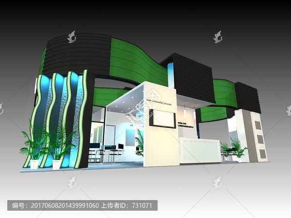 展覽展示模型下載