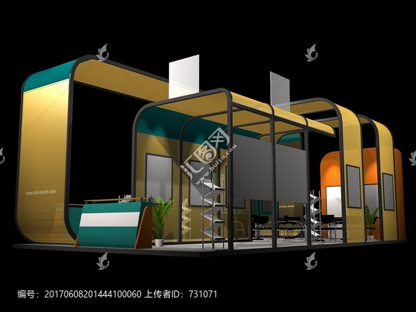 展覽展示模型下載