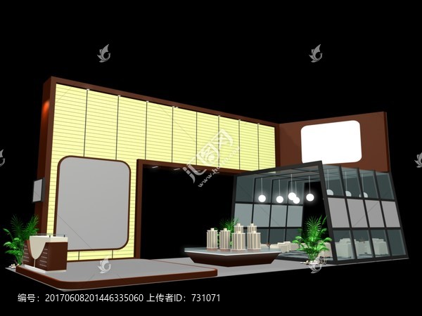 展覽展示模型下載