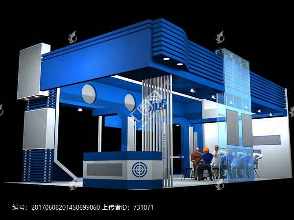 展覽展示模型下載