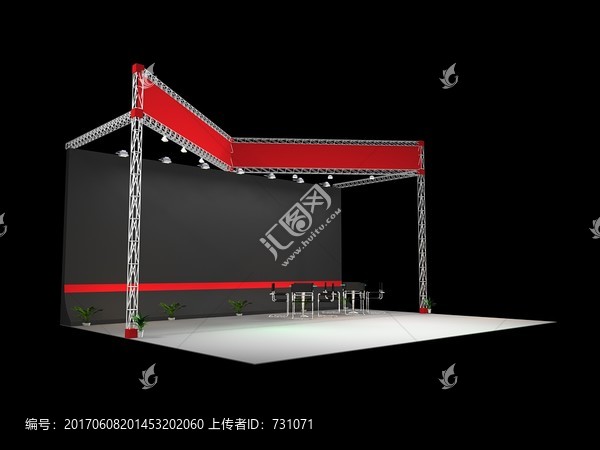 展覽展示模型下載