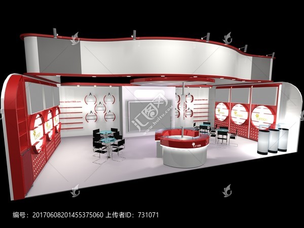 展覽展示模型下載
