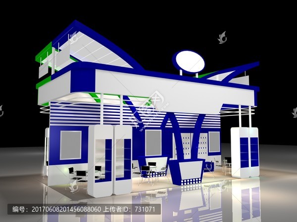 展覽展示模型下載