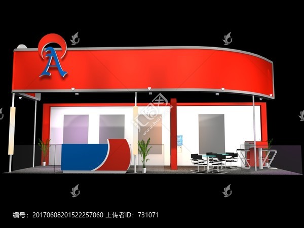 展覽展示模型下載