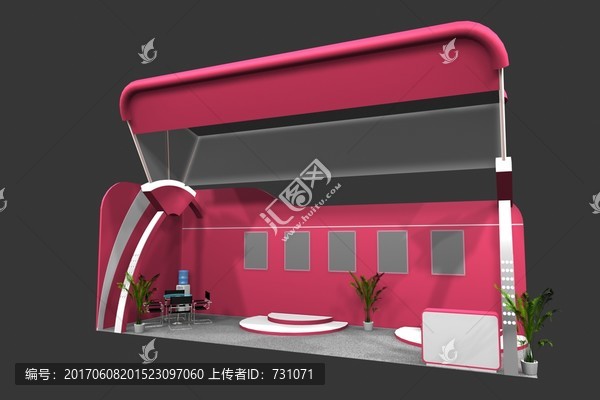 展覽展示模型下載