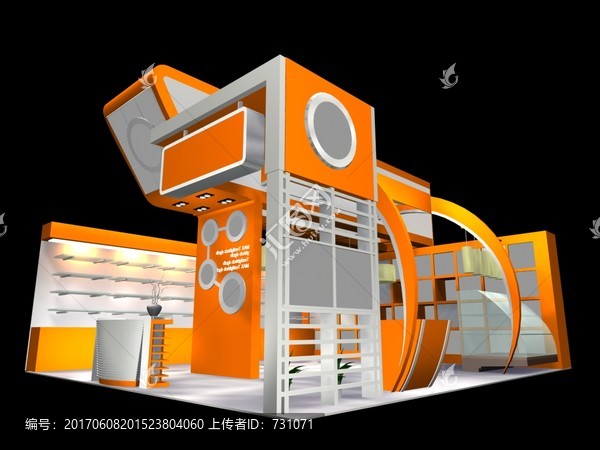 展覽展示模型下載