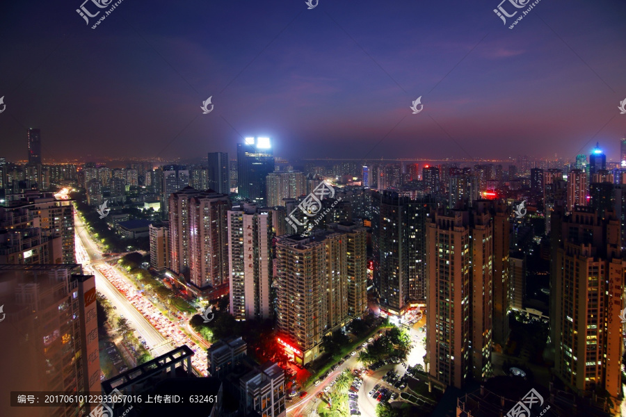 深圳城市风光夜景