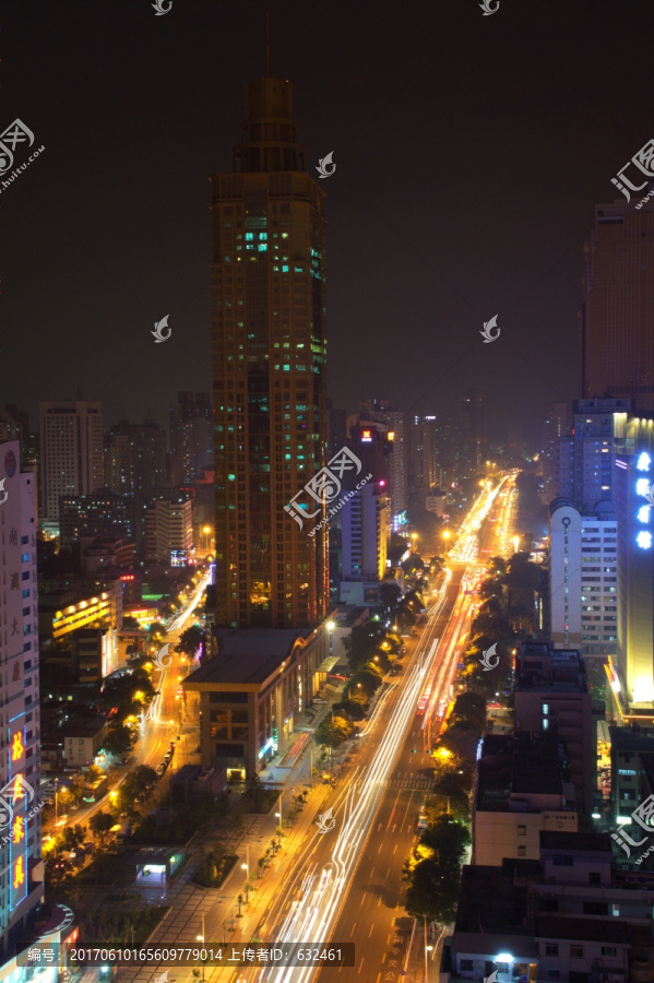 深圳城市风光夜景