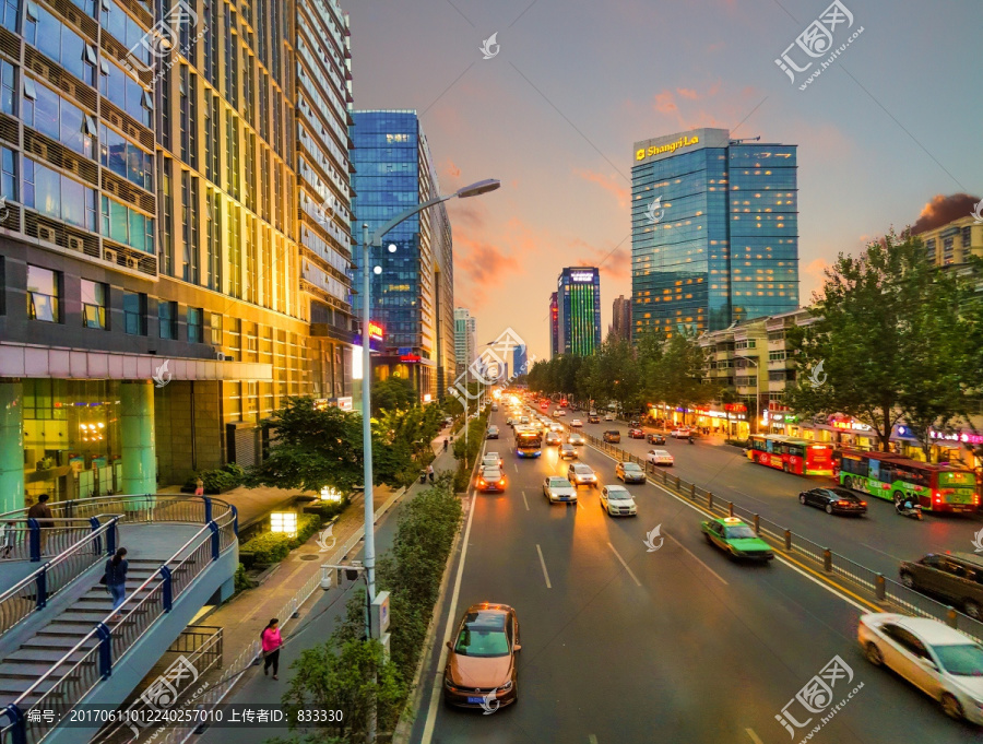 合肥北一环,夜景