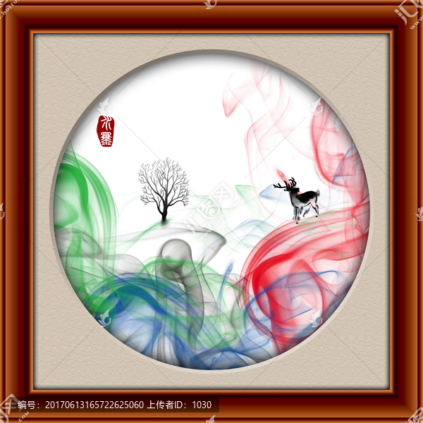 新中式水墨抽象畫