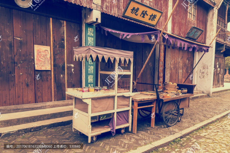 老上海街景