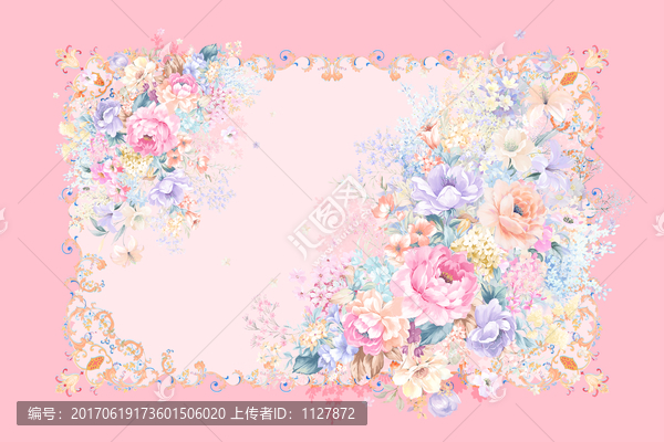 手繪花