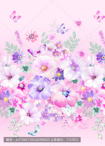 手繪花