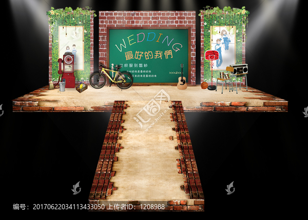 校園婚禮效果圖