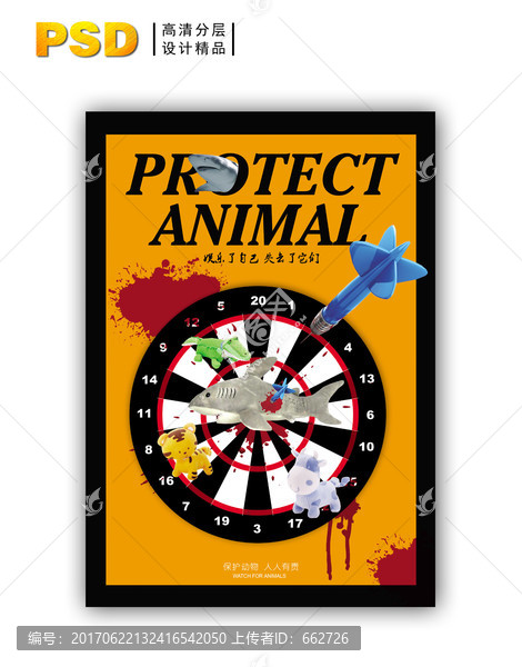 动物保护,公益系列海报