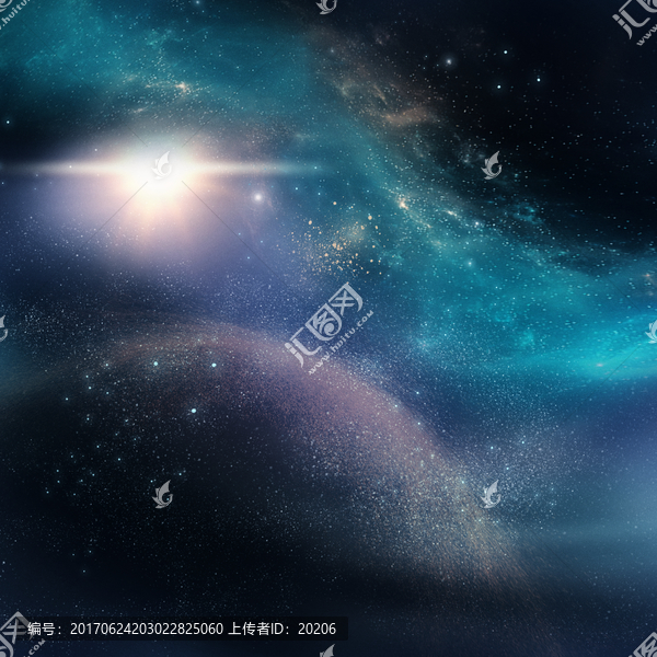 高清唯美夢幻星空圖