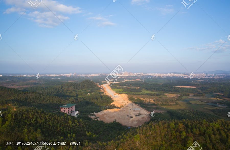 大垌山,公路建设