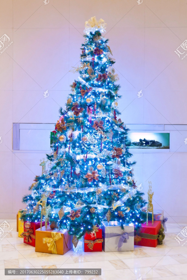 酒店圣诞树