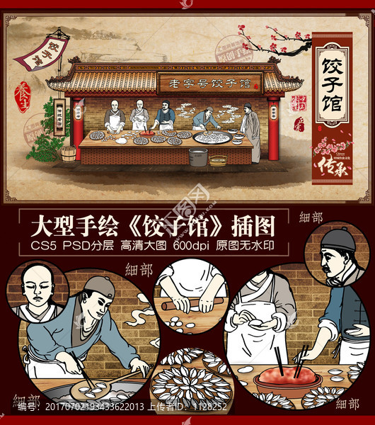 餃子館,包餃子,餃子鋪