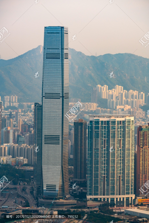 高视角看香港城市景观