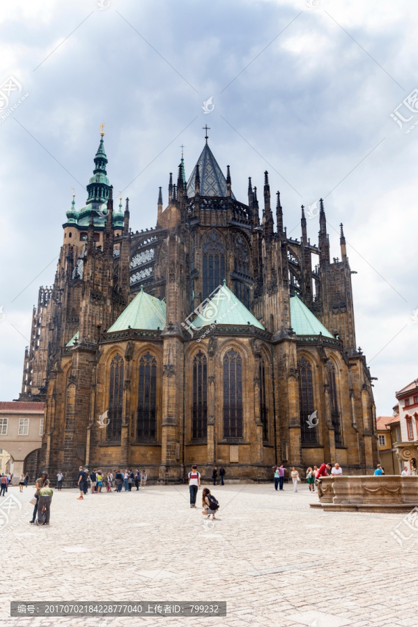 圣维特大教堂和布拉格城堡