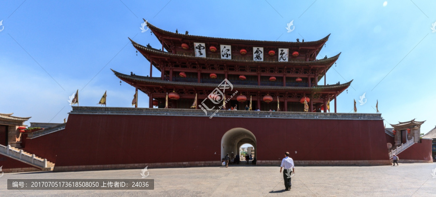 云南建水朝阳楼全景