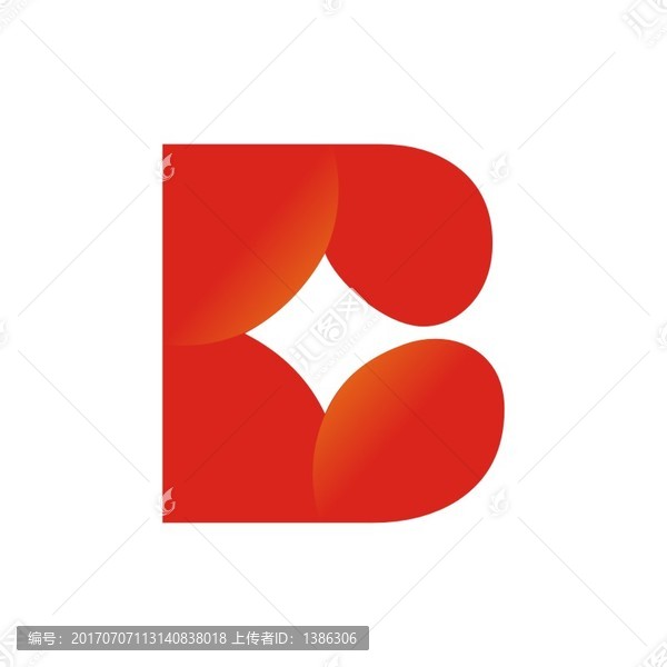 字母B,金融,新星,LOGO