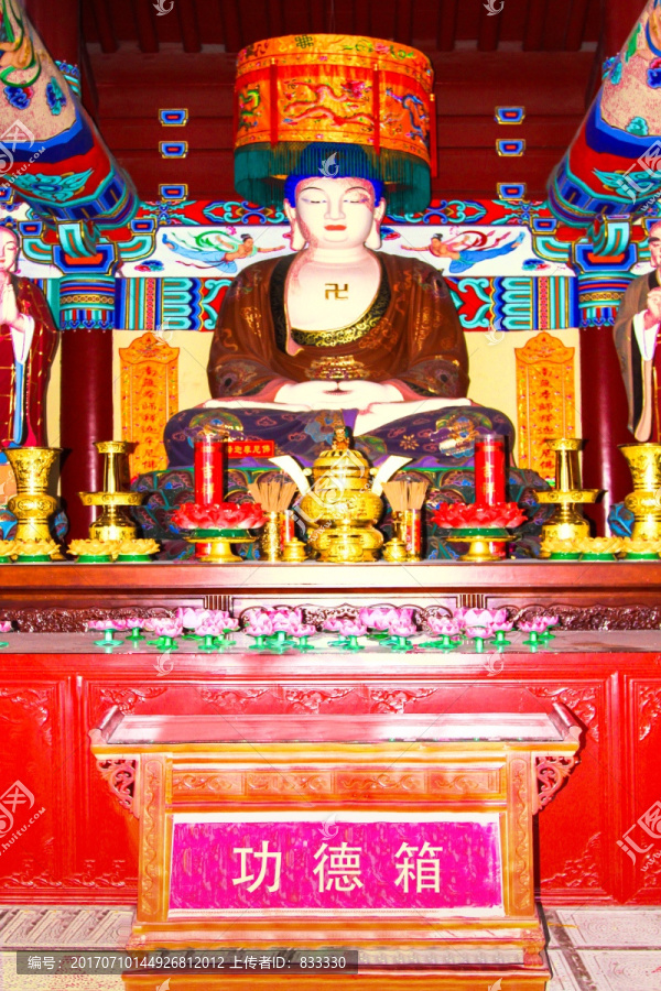 释迦牟尼佛像,洛阳香山寺