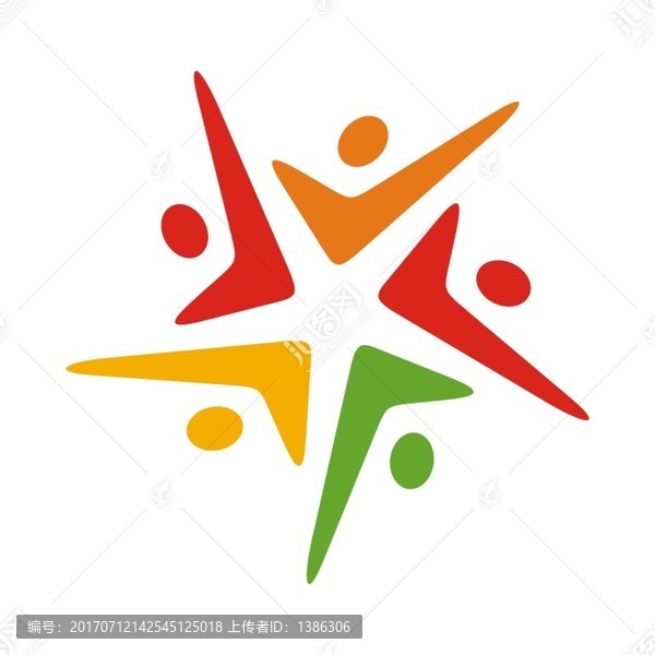 人物組成星星聯(lián)合,LOGO