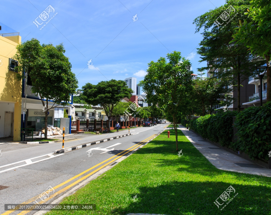 新加坡,马路街景