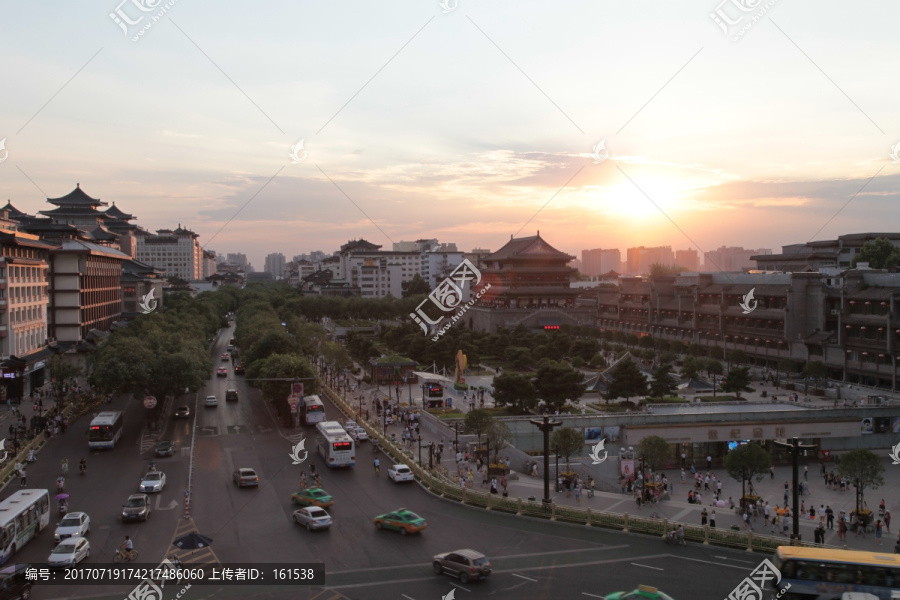 西安钟鼓楼景区