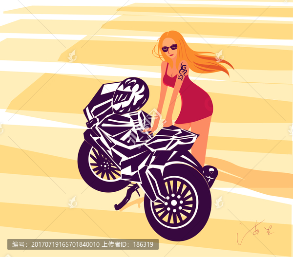 機車女郎