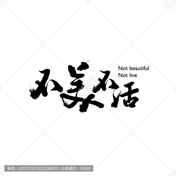 不美不活