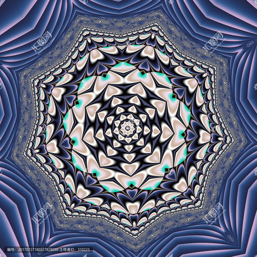 抽象花紋背景圖案