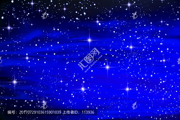藍色星空