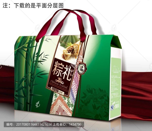 粽子盒,分層,平面圖