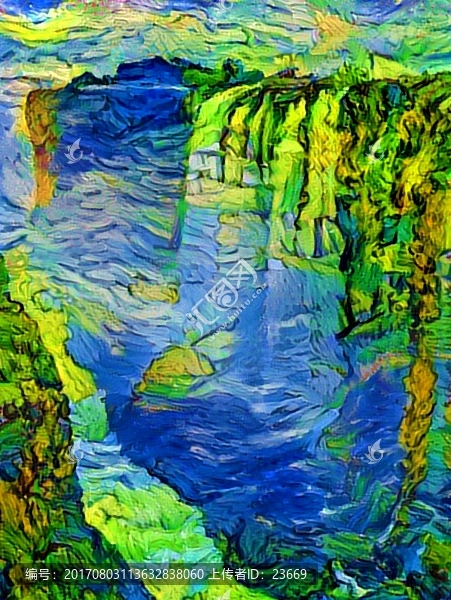 抽象印象派風(fēng)景畫(huà)油畫(huà)室內(nèi)裝飾畫(huà)