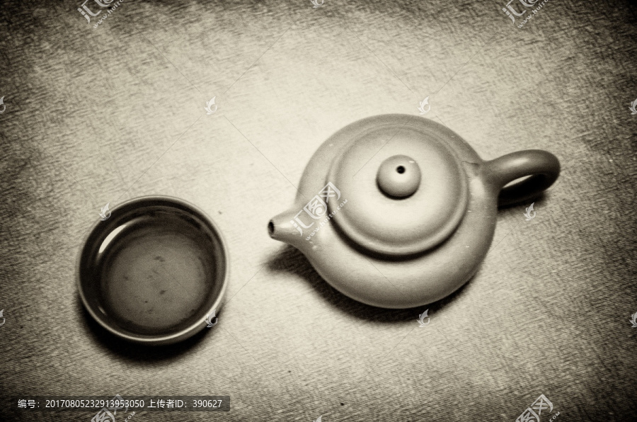 老茶壶,旧照片