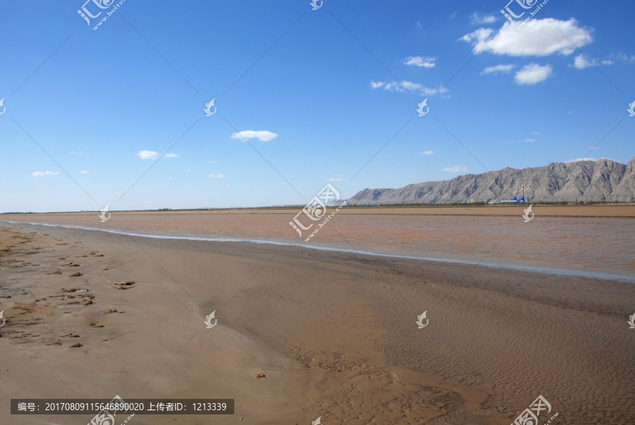 黄河,浅滩