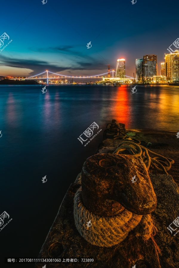 厦门海湾公园夜景