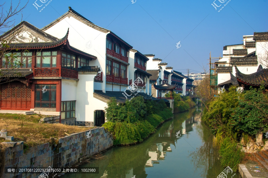 水乡古镇南京秦淮河