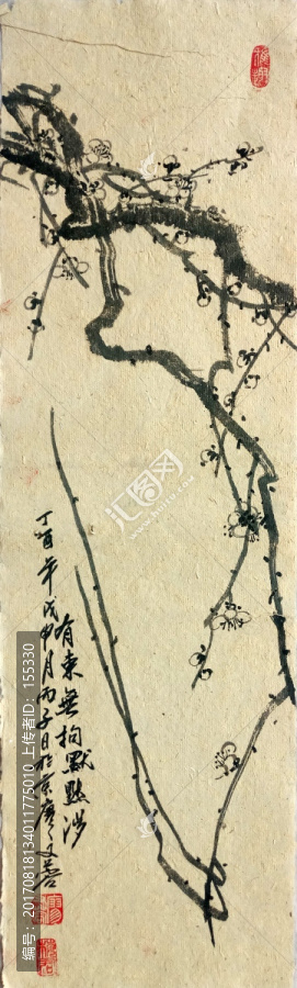 中國畫梅花