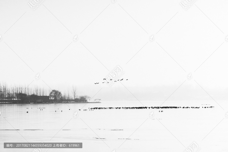 简约水墨风景