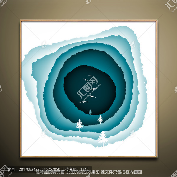 抽象意境家居裝飾畫